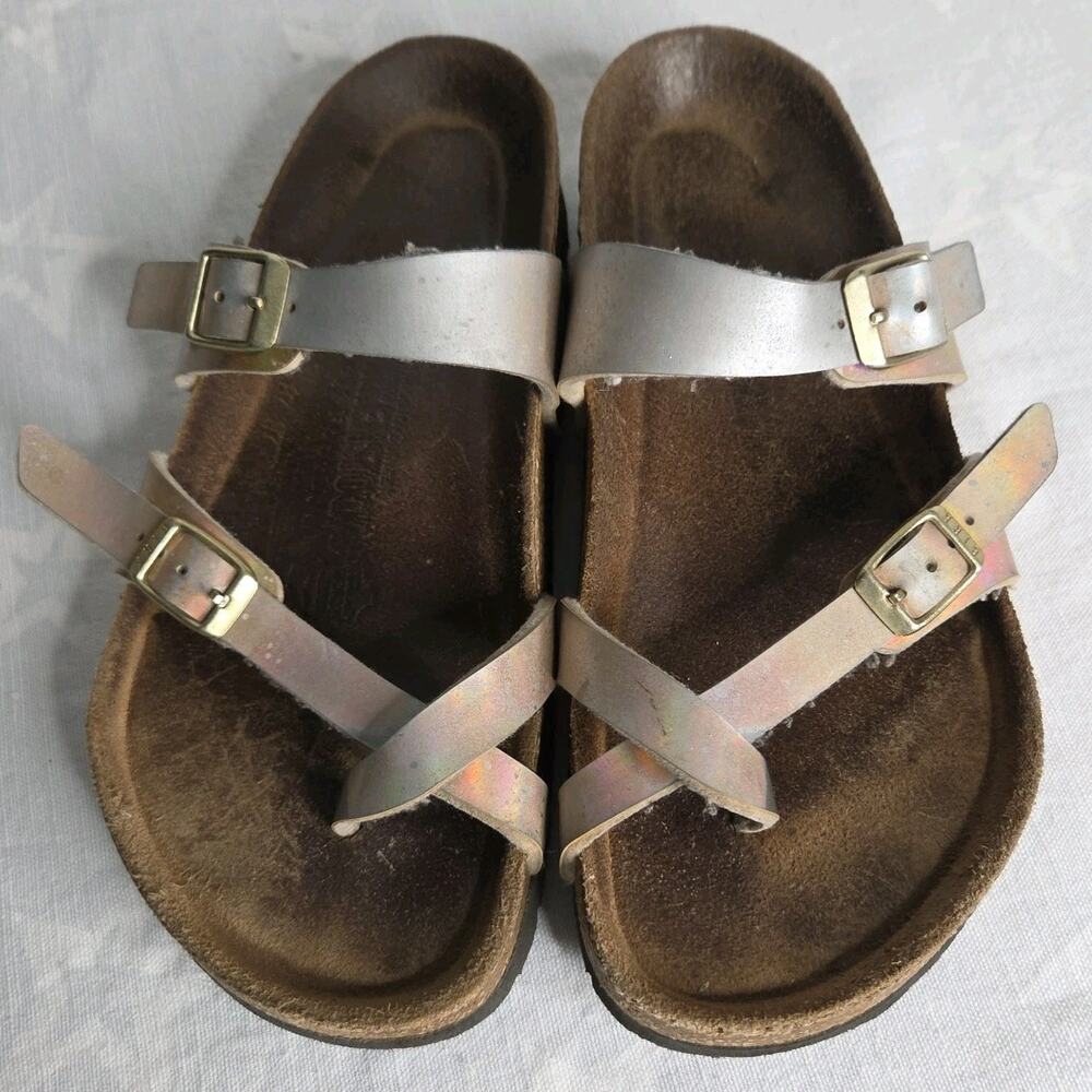 Birkenstock Women's Mayari Sandal Pearl Cork Sandal Size EU 37